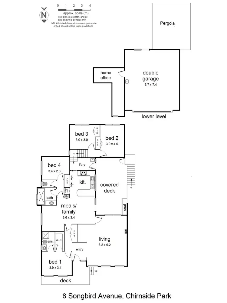 Floorplan of Homely house listing, 8 Songbird Avenue, Chirnside Park VIC 3116