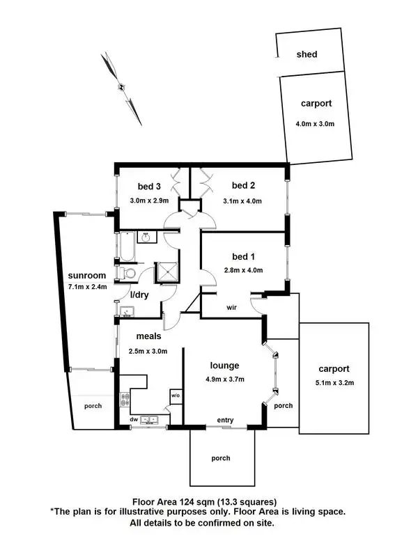 Floorplan of Homely house listing, 11 Dee Road, Millgrove VIC 3799