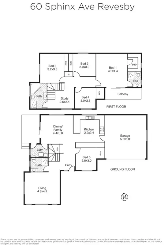 Floorplan of Homely house listing, 60 Sphinx Avenue, Revesby NSW 2212