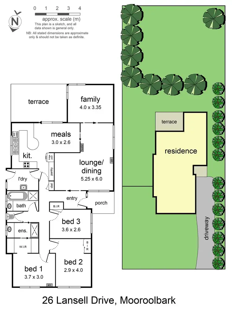 Floorplan of Homely house listing, 26 Lansell Road, Mooroolbark VIC 3138
