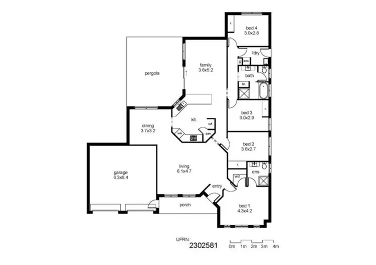 Floorplan of Homely house listing, Address available on request