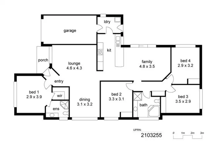 Floorplan of Homely house listing, Address available on request
