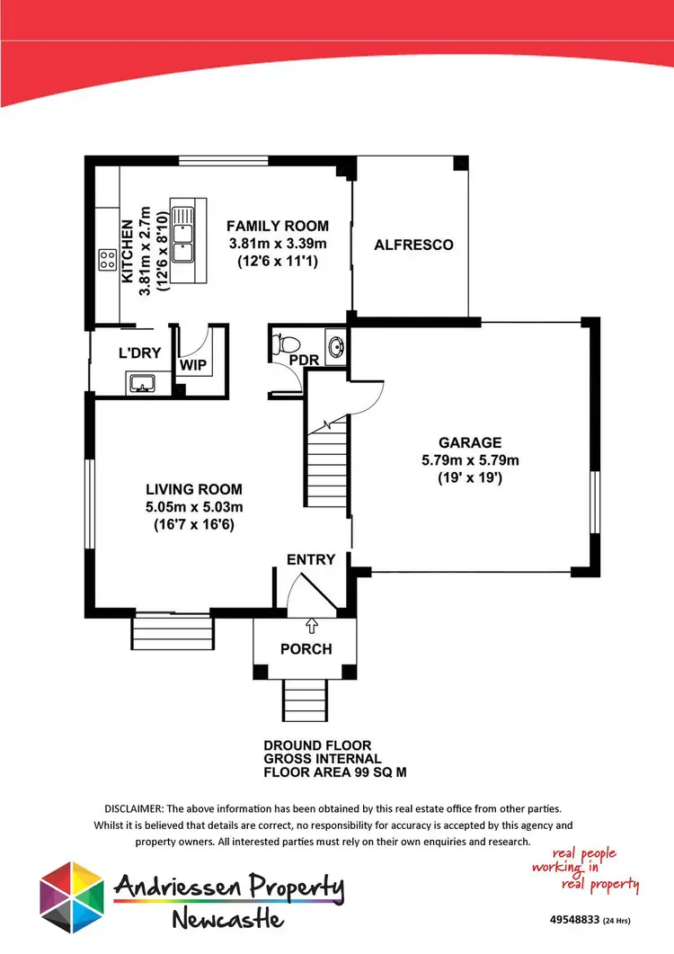 Floorplan of Homely house listing, 45 Earswick Crescent, Buttaba NSW 2283