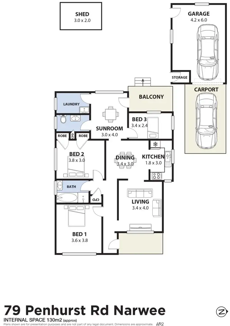 Floorplan of Homely house listing, 79 Penshurst Road, Narwee NSW 2209