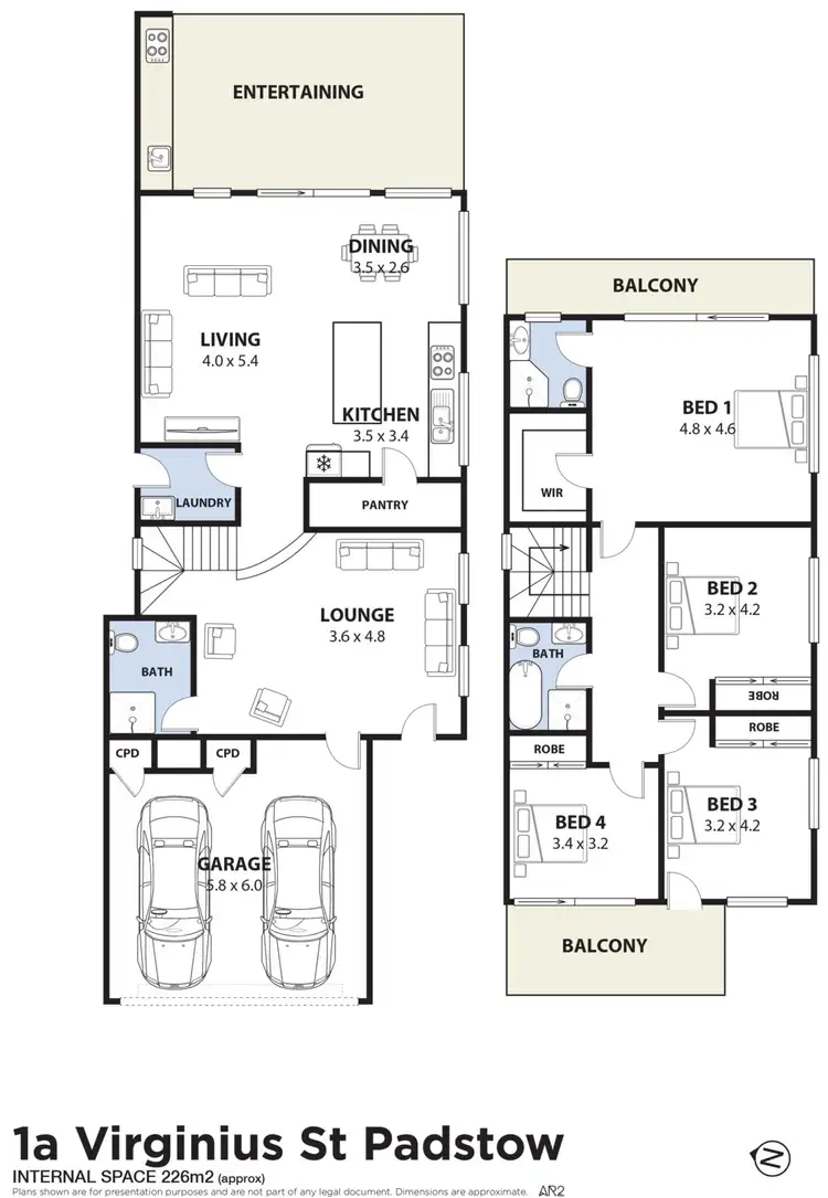 Floorplan of Homely house listing, 1A Virginius Street, Padstow NSW 2211