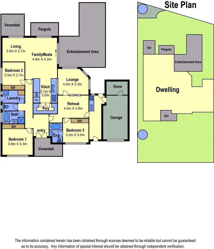 Floorplan of Homely house listing, 1 Longford Court, Kealba VIC 3021