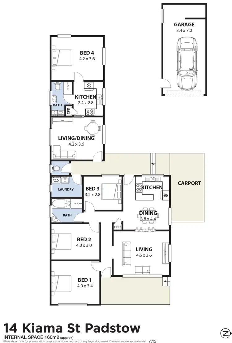 Floorplan of Homely house listing, 14 Kiama Street, Padstow NSW 2211