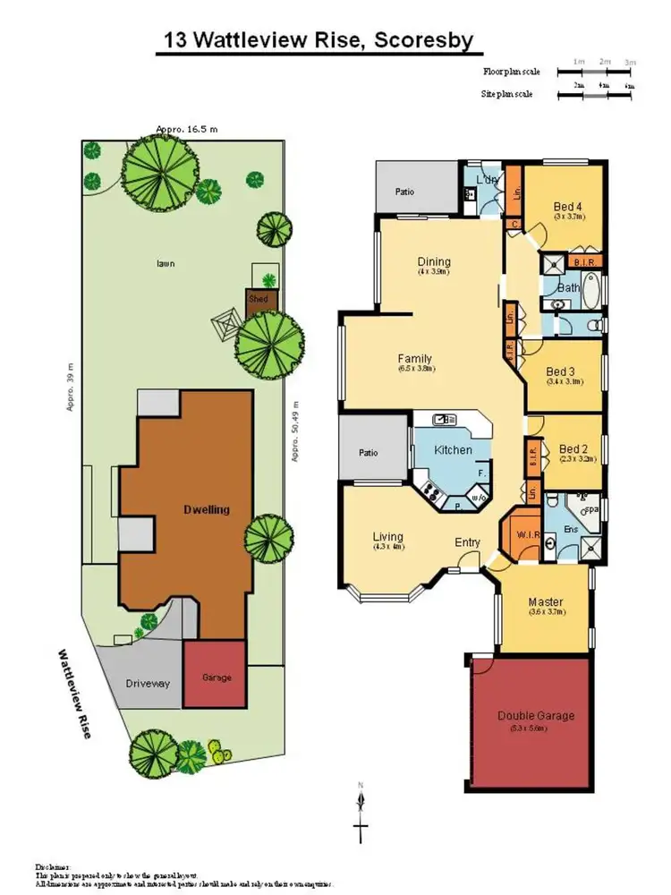 Floorplan of Homely house listing, 13 Wattleview Rise, Scoresby VIC 3179