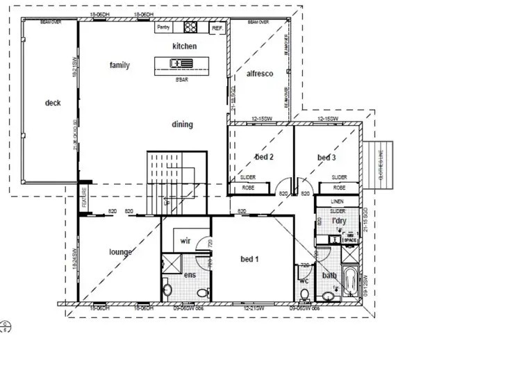 Floorplan of Homely house listing, 9 Allan Place, Bowen QLD 4805