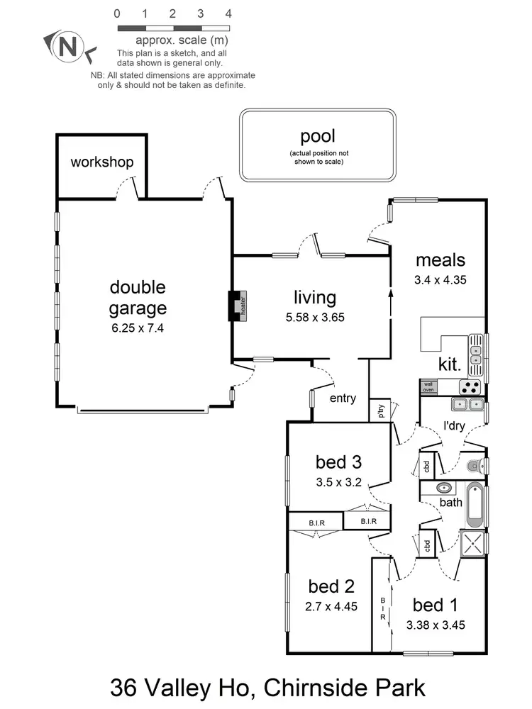 Floorplan of Homely house listing, 36 Valley Ho, Chirnside Park VIC 3116