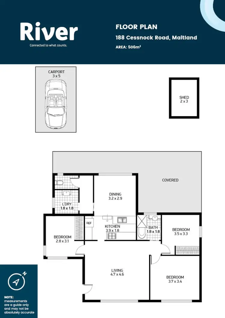 Floorplan of Homely house listing, 188 Cessnock Road, Maitland NSW 2320
