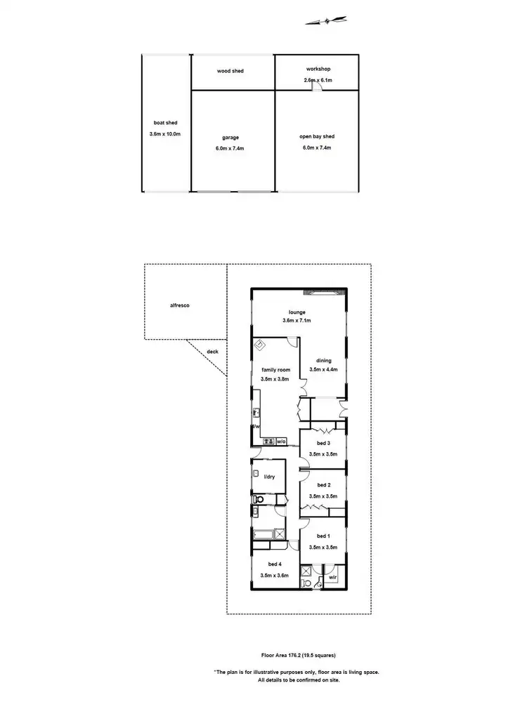 Floorplan of Homely house listing, 80 Worlley Road, Hoddles Creek VIC 3139