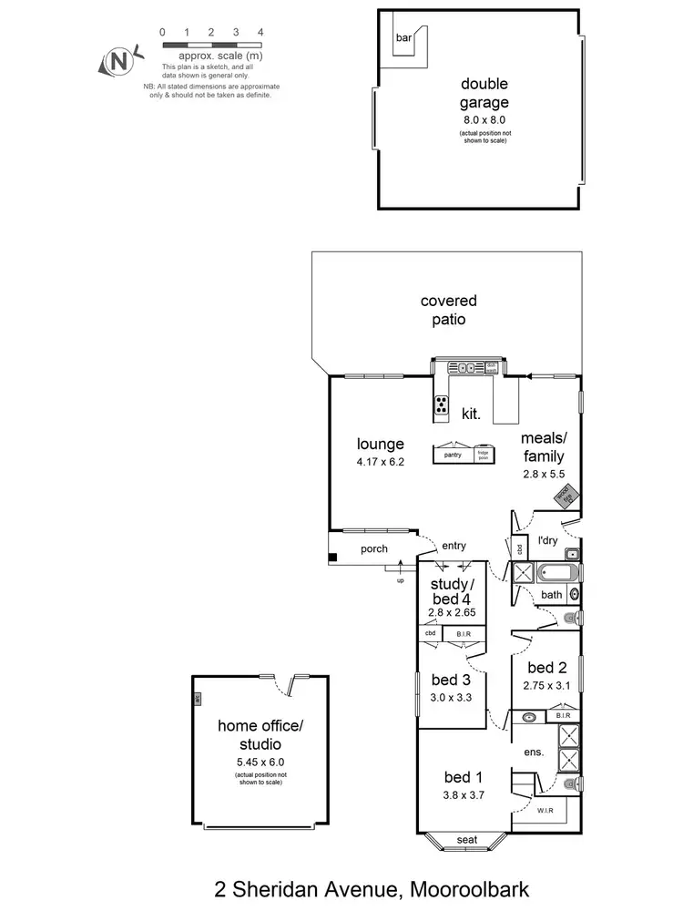 Floorplan of Homely house listing, 2 Sheridan Avenue, Mooroolbark VIC 3138