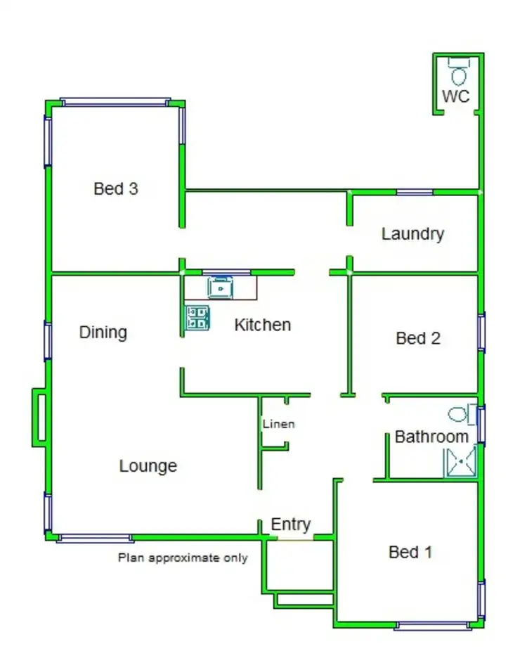 Floorplan of Homely house listing, 11 Thames Avenue, Shepparton VIC 3630