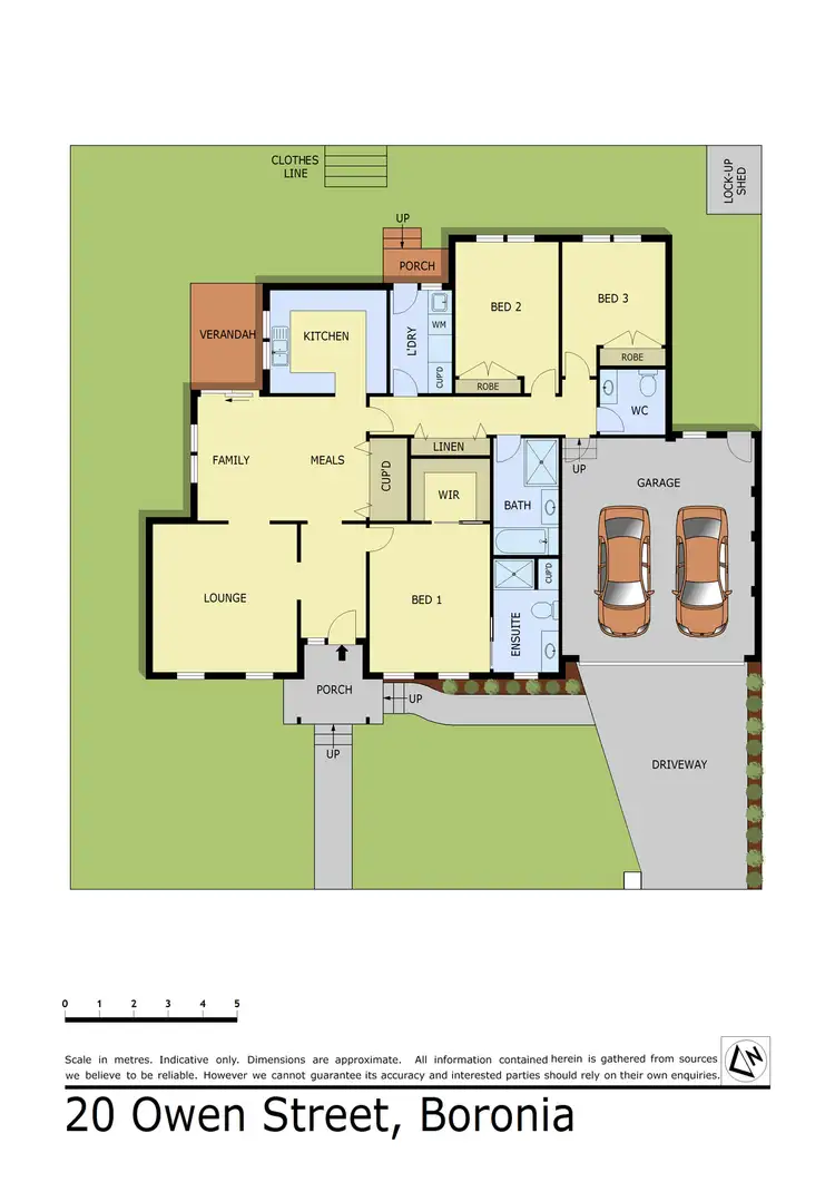 Floorplan of Homely house listing, 20 Owen Street, Boronia VIC 3155