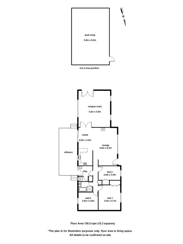 Floorplan of Homely house listing, 19 Tarhilla Drive, Launching Place VIC 3139