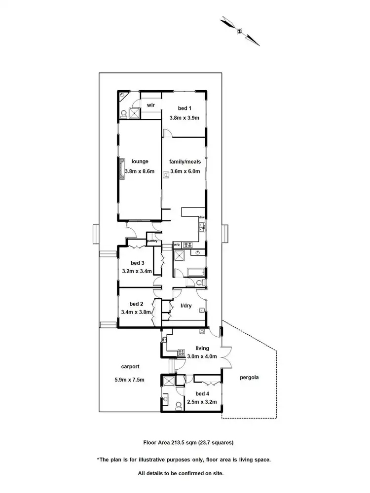 Floorplan of Homely house listing, 135 Worlley Road, Hoddles Creek VIC 3139
