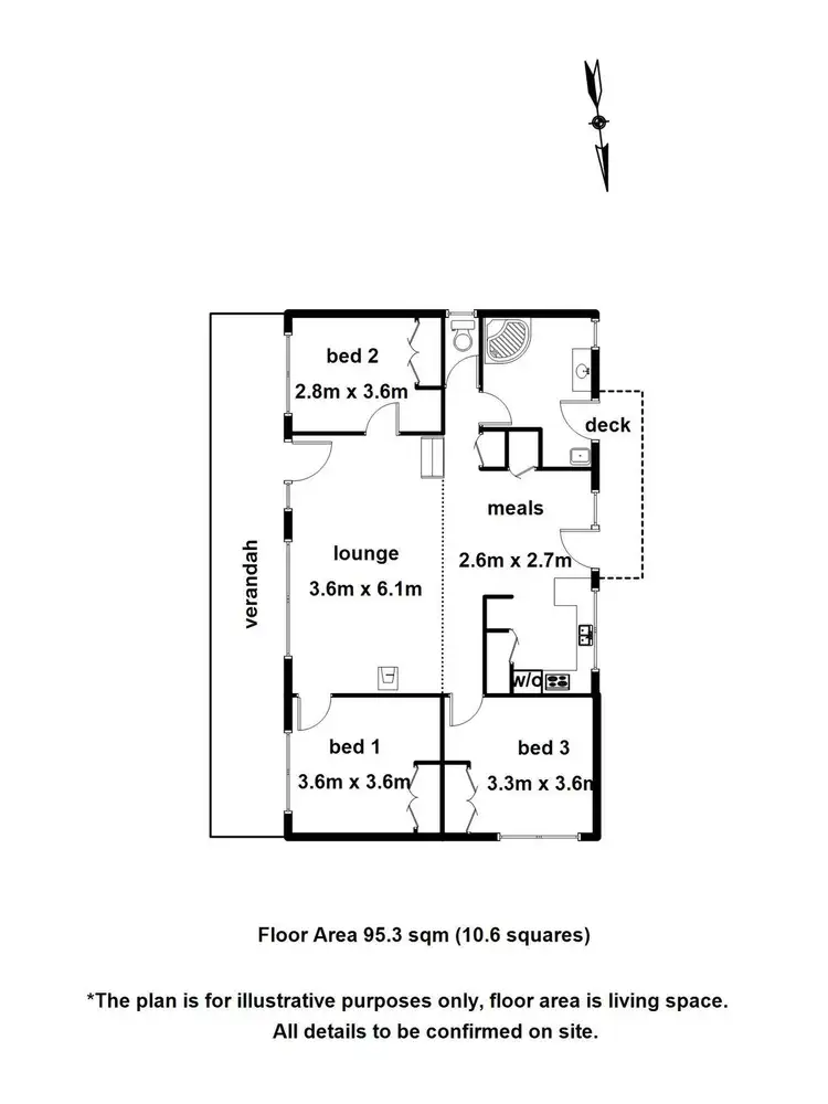 Floorplan of Homely house listing, 3 Lillis Court, Millgrove VIC 3799