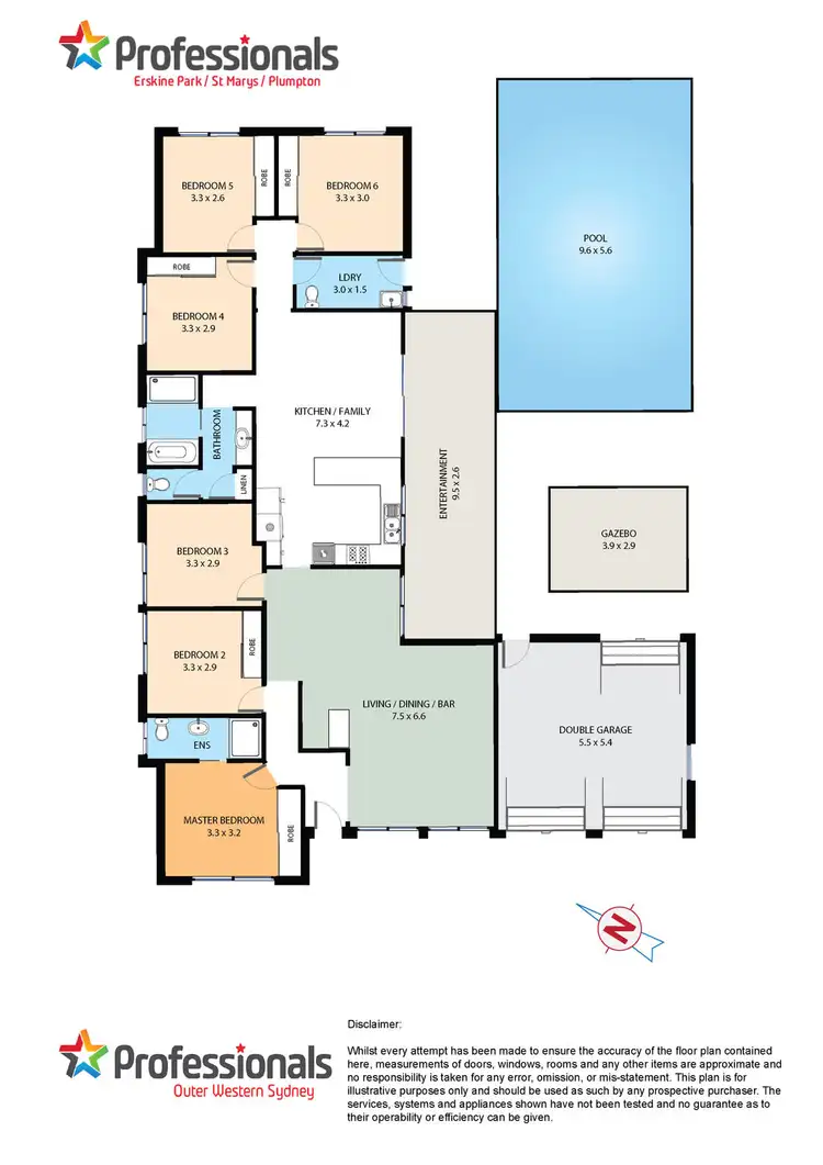 Floorplan of Homely house listing, 35 Shaula Crescent, Erskine Park NSW 2759