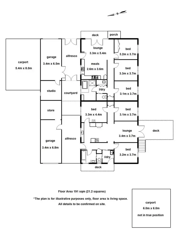 Floorplan of Homely house listing, 2 & 2B Louis Avenue, Warburton VIC 3799