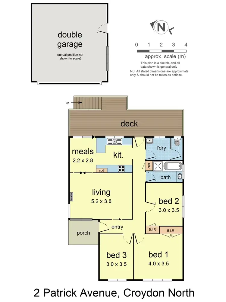 Floorplan of Homely house listing, 2 Patrick Avenue, Croydon North VIC 3136