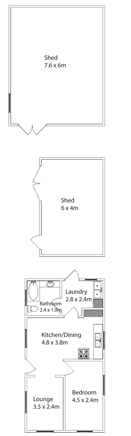 Floorplan of Homely house listing, 74 Pitman Avenue, Buronga NSW 2739