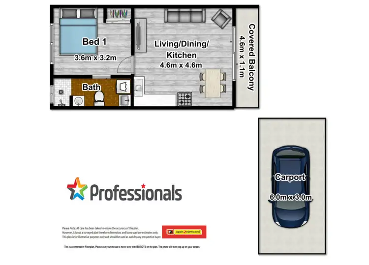 Floorplan of Homely unit listing, 8/2 Mcpherson Close, Edge Hill QLD 4870