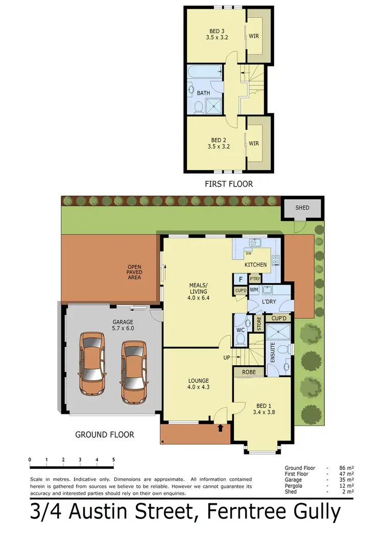 Floorplan of Homely unit listing, 3/4 Austin Street, Ferntree Gully VIC 3156