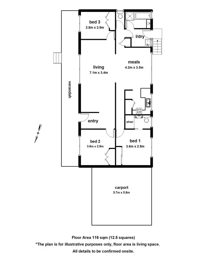 Floorplan of Homely house listing, 16 Carroll Avenue, Millgrove VIC 3799