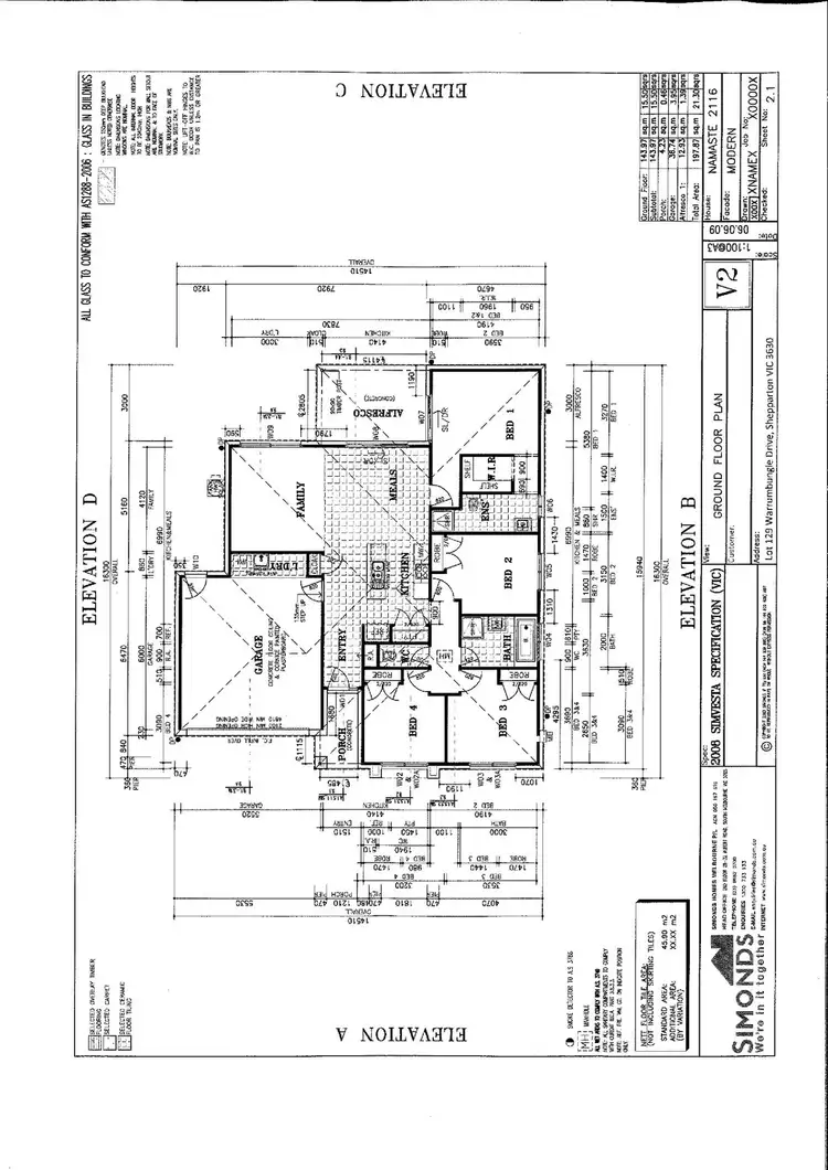 Floorplan of Homely house listing, 3 Warrumbungle Drive, Shepparton North VIC 3631