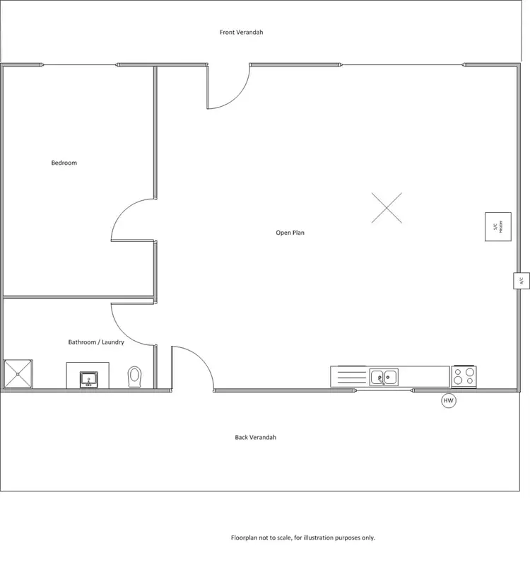 Floorplan of Homely house listing, 34 Camperdown Terrace, Port Moorowie SA 5576