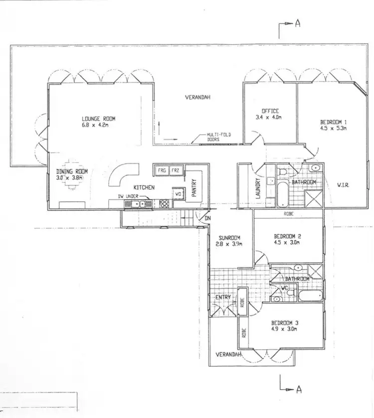 Floorplan of Homely rural property listing, 589 Newmans Road, Wootton NSW 2423