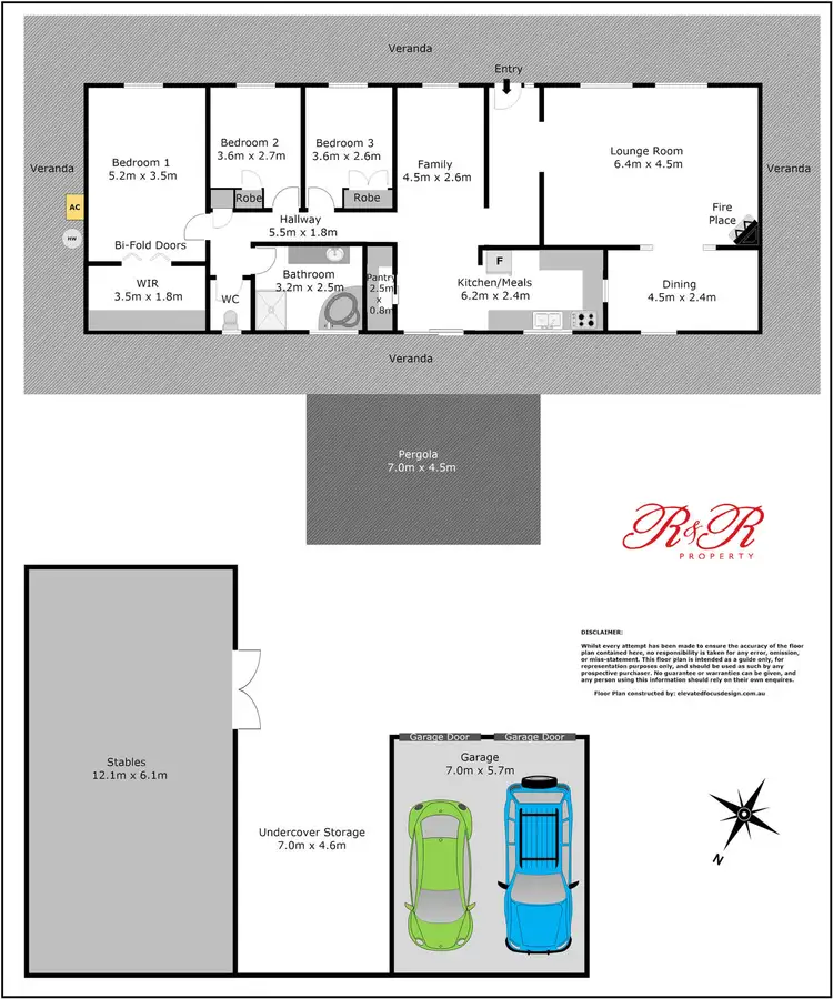 Floorplan of Homely house listing, 1 Angela Close, Clarence Town NSW 2321