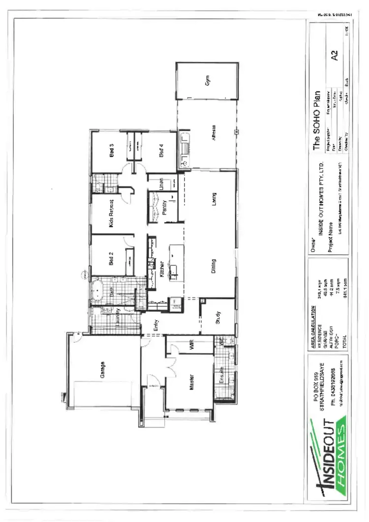 Floorplan of Homely house listing, 6 Marylebone Circuit, Strathfieldsaye VIC 3551