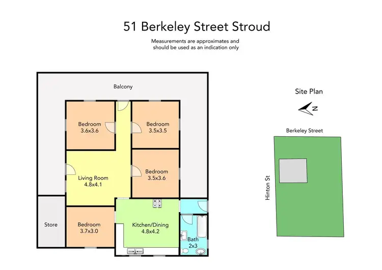 Floorplan of Homely house listing, 51 Berkeley Street, Stroud NSW 2425