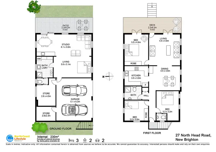 Floorplan of Homely house listing, 27 North Head Road, New Brighton NSW 2483