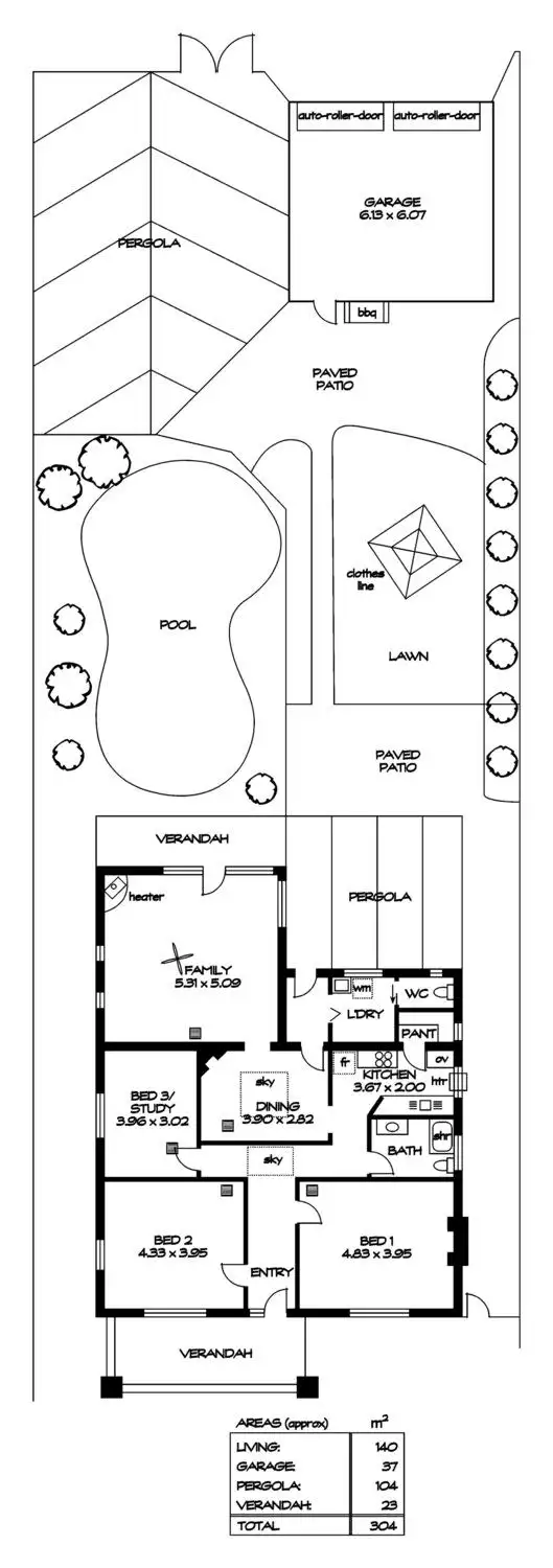 Floorplan of Homely house listing, 14 Frederick Street, Clarence Park SA 5034