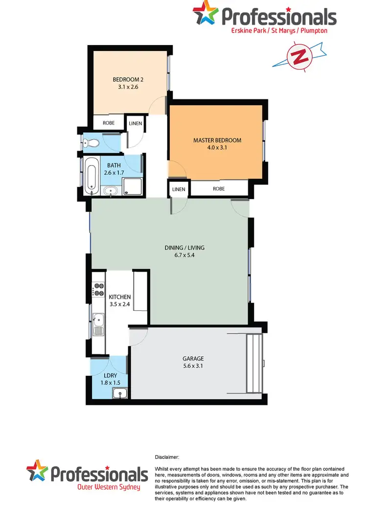 Floorplan of Homely villa listing, 101/130 Reservoir Road, Blacktown NSW 2148