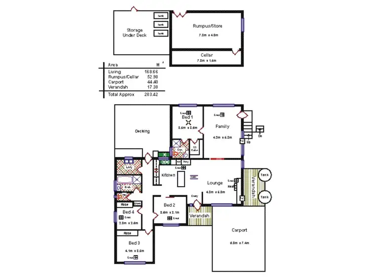Floorplan of Homely house listing, 23 St Albans Avenue, Valley View SA 5093