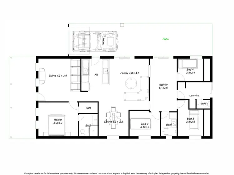 Floorplan of Homely house listing, 5 Fruit Tree Crescent, Forrestfield WA 6058
