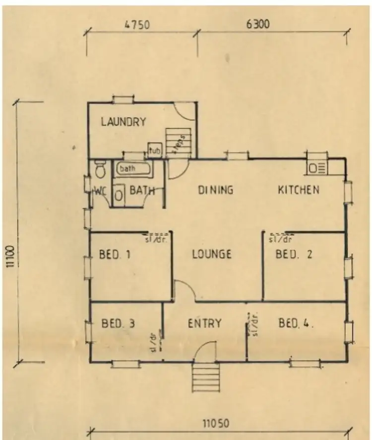 Floorplan of Homely rural property listing, 264 Euri Road, Bowen QLD 4805