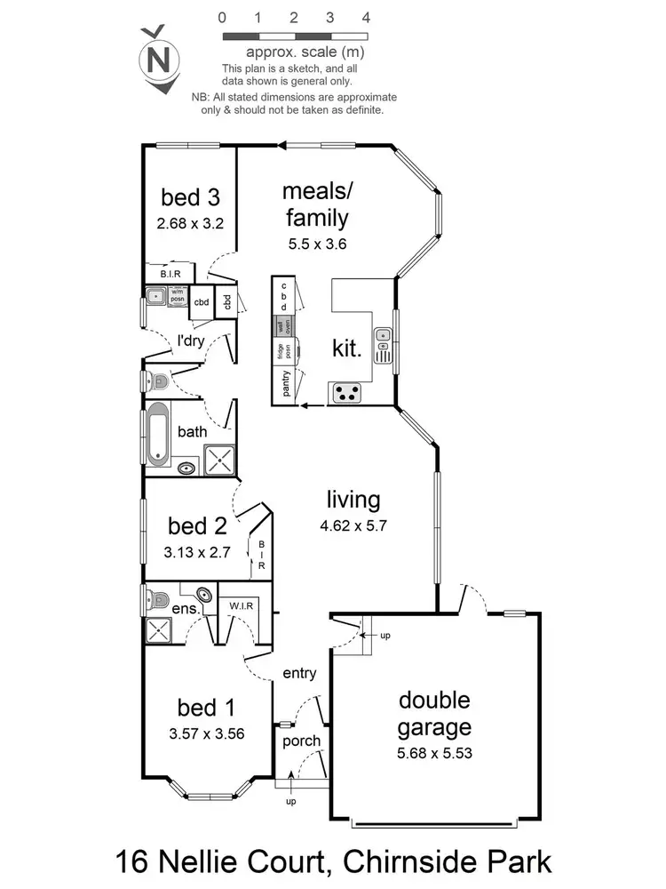 Floorplan of Homely house listing, 16 Nellie Court, Chirnside Park VIC 3116