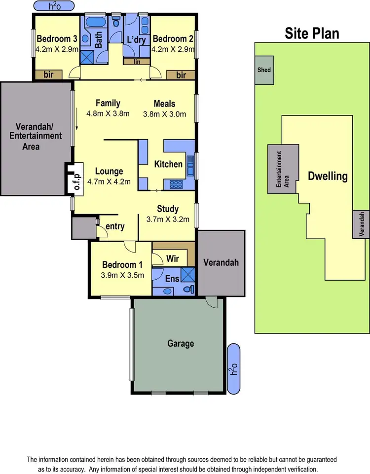 Floorplan of Homely house listing, 3 Laverock Court, Taylors Lakes VIC 3038