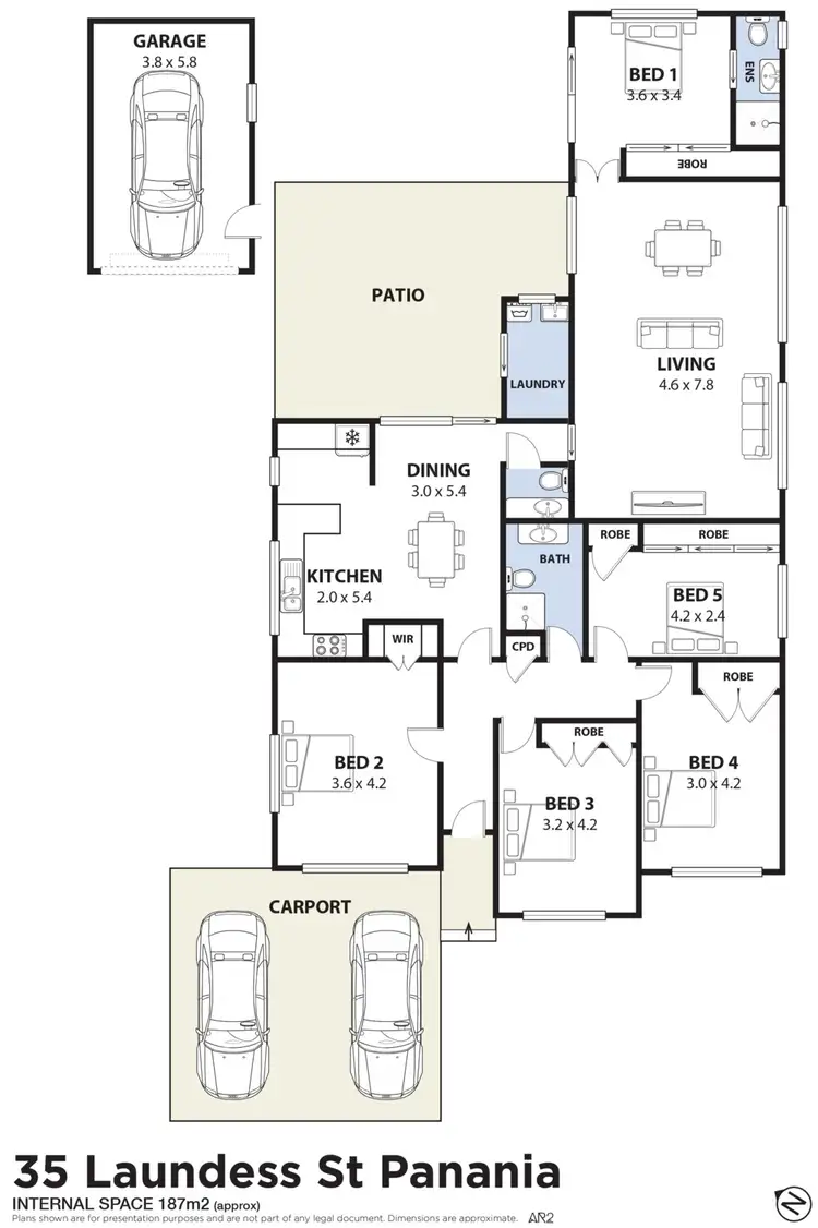 Floorplan of Homely house listing, 35 Laundess Avenue, Panania NSW 2213