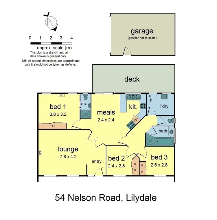 Floorplan of Homely house listing, 54 Nelson Road, Lilydale VIC 3140