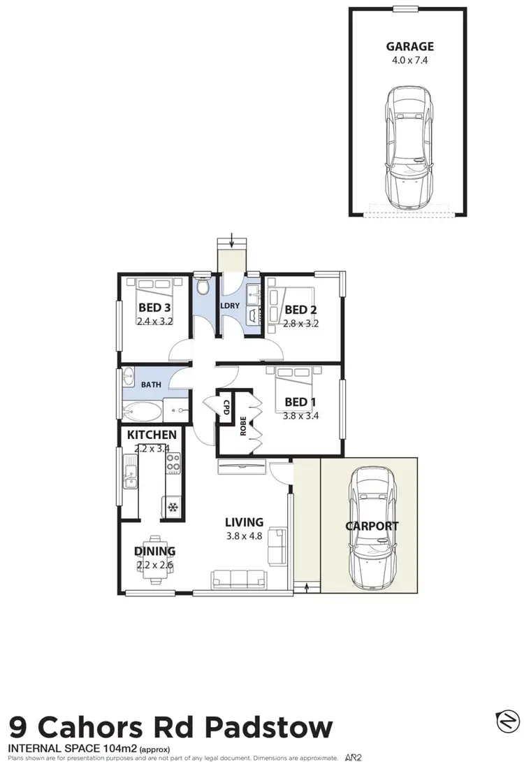 Floorplan of Homely house listing, 9 Cahors Road, Padstow NSW 2211