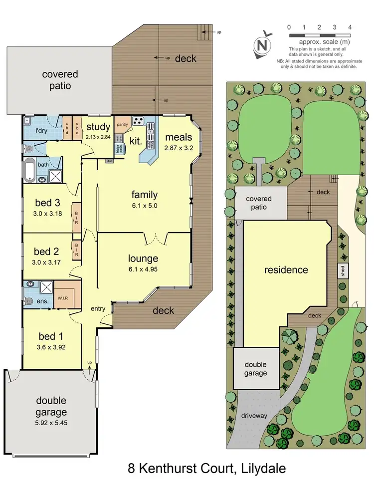 Floorplan of Homely house listing, 8 Kenthurst Court, Lilydale VIC 3140