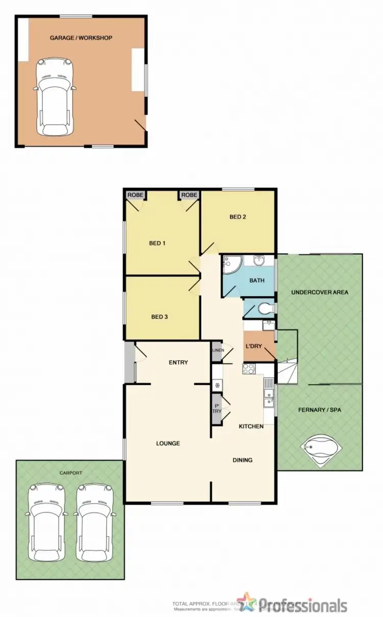 Floorplan of Homely house listing, 8 Tourmaline Drive, Wodonga VIC 3690