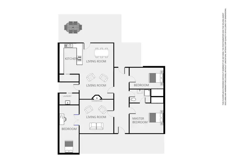 Floorplan of Homely house listing, 625 - 627 Sandilong Avenue, Irymple VIC 3498