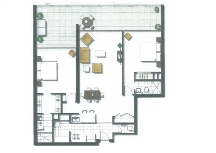 Floorplan of Homely apartment listing, 2403/2 Activa Way, Hope Island QLD 4212